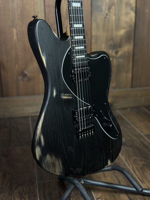 NAMM '23 SPECIAL - Aged Growler Baritone - Rustic Black (Loaded with Bareknuckle Painkiller Pickups)